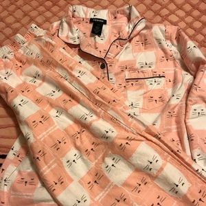 Joe Boxer KittyKat flannel pjs